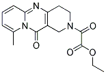 ETHYL (9-METHYL-11-OXO-4,11-DIHYDRO-1H-DIPYRIDO[1,2-A:4',3'-D]PYRIMIDIN-2(3H)-YL)(OXO)ACETATE Struktur