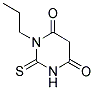 1-PROPYL-2-THIOXO-DIHYDRO-PYRIMIDINE-4,6-DIONE Struktur