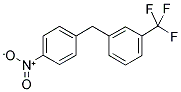 (4-NITROPHENYL)-(3-TRIFLUOROMETHYL-PHENYL)-METHANE Struktur