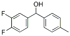 3,4-DIFLUORO-4'-METHYLBENZHYDROL Struktur