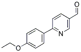 6-(4-ETHOXY-PHENYL)-PYRIDINE-3-CARBALDEHYDE Struktur