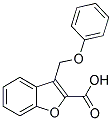 3-(PHENOXYMETHYL)-1-BENZOFURAN-2-CARBOXYLIC ACID Struktur