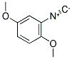 2,5-DIMETHOXYPHENYLISOCYANIDE Struktur