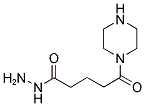 5-OXO-5-PIPERAZIN-1-YL-PENTANOIC ACID HYDRAZIDE Struktur