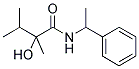 2-HYDROXY-2,3-DIMETHYL-N-(1-PHENYLETHYL)BUTYRAMIDE Struktur