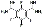 1,3-DIAMIDINO-2,4,5,6-TETRAFLUOROBENZENE Struktur