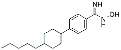 N-HYDROXY-4-(4-PENTYL-CYCLOHEXYL)-BENZAMIDINE Struktur