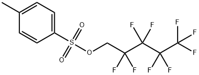 1H,1H-NONAFLUOROPENTYL P-TOLUENESULFONATE Struktur