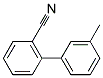 3'-METHYL[1,1'-BIPHENYL]-2-CARBONITRILE Struktur