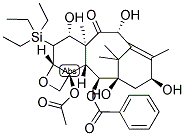 7-(TRIETHYLSIL)-10-DEACETYLBACCATIN III Struktur