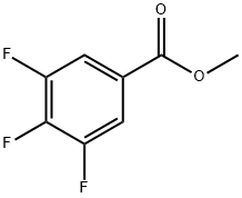 METHYL 3,4,5-TRIFLUOROBENZENECARBOXYLATE Struktur