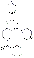 CYCLOHEXYL-(4-MORPHOLIN-4-YL-2-PYRIDIN-4-YL-7,8-DIHYDRO-5H-PYRIDO[4,3-D]PYRIMIDIN-6-YL)-METHANONE