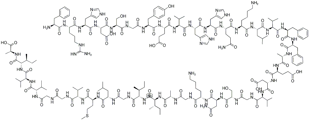 BETA-AMYLOID (4-42) Struktur