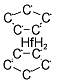 BIS(CYCLOPENTADIENYL)HAFNIUM DIHYDRIDE Struktur