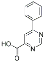 6-PHENYL-4-PYRIMIDINECARBOXYLIC ACID Struktur