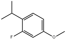 2-(2'-FLUORO-4'-METHOXYPHENYL)PROPANE Structure