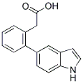 [2-(1H-INDOL-5-YL)-PHENYL]-ACETIC ACID Struktur