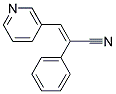 2-PHENYL-3-(3-PYRIDINYL)ACRYLONITRILE Struktur