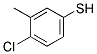 4-CHLORO-3-METHYLTHIOPHENOL Struktur