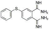 1,2-DIAMIDINO-4-PHENYLTHIO-BENZENE Struktur