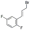 2,5-DIFLUOROCINNAMYL BROMIDE Struktur