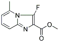 3-FLUORO-5-METHYL-2H-IMIDAZO[1,2-A]PYRIDINE-2-CARBOXYLIC ACID METHYL ESTER Struktur