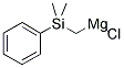 DIMETHYLPHENYLSILYLMETHYLMAGNESIUM CHLORIDE Struktur