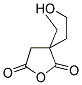 2-ETHYL-2-(2-HYDROXYETHYL)-GLUTARIC ACID GAMMA-LACTONE Struktur