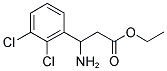 3-AMINO-3-(2,3-DICHLORO-PHENYL)-PROPIONIC ACID ETHYL ESTER Struktur