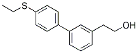 3-(4-ETHYLTHIOPHENYL)PHENETHYL ALCOHOL Struktur