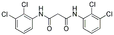 N,N'-BIS-(2,3-DICHLORO-PHENYL)-MALONAMIDE Struktur