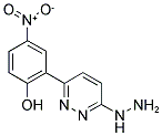 2-(6-HYDRAZINO-PYRIDAZIN-3-YL)-4-NITRO-PHENOL Struktur