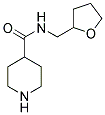 N-(TETRAHYDROFURAN-2-YLMETHYL)PIPERIDINE-4-CARBOXAMIDE Struktur