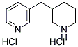 3-PIPERIDIN-3-YLMETHYLPYRIDINE DIHYDROCHLORIDE Struktur