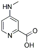 4-(METHYLAMINO)PYRIDINE-2-CARBOXYLIC ACID Struktur