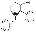 (2S,3S)-1-N-BENZYL-3-HYDROXY-2-PHENYLPIPERIDINE Struktur