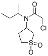 N-(SEC-BUTYL)-2-CHLORO-N-(1,1-DIOXIDOTETRAHYDROTHIEN-3-YL)ACETAMIDE Struktur