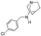 N-(4-CHLOROBENZYL)QUINUCLIDIN-3-AMINE Struktur