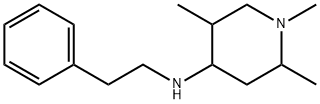 PHENETHYL-(1,2,5-TRIMETHYL-PIPERIDIN-4-YL)-AMINE Struktur