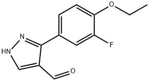 5-(4-ETHOXY-3-FLUORO-PHENYL)-1H-PYRAZOLE-4-CARBALDEHYDE price.