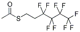 S-(1H,1H,2H,2H-PERFLUOROHEXYL) THIOACETATE Struktur