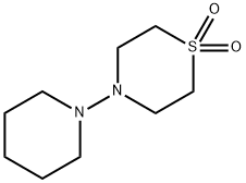 4-PIPERIDINO-1LAMBDA6,4-THIAZINANE-1,1-DIONE Struktur