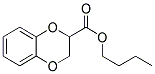 2,3-DIHYDRO-BENZO[1,4]DIOXINE-2-CARBOXYLIC ACID BUTYL ESTER Struktur