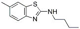 BUTYL-(6-METHYL-BENZOTHIAZOL-2-YL)-AMINE Struktur