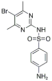 SULFABROMOMETHAZIN Struktur