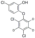 TRICLOSAN-D3 Struktur