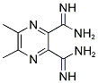 2,3-DIAMIDINO-5,6-DIMETHYLPYRAZINE Struktur