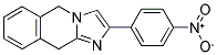 2-(4-NITROPHENYL)-5,10-DIHYDROIMIDAZO[1,2-B]ISOQUINOLINE Struktur