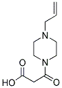 3-(4-ALLYL-PIPERAZIN-1-YL)-3-OXO-PROPIONIC ACID Struktur