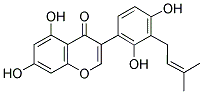 3'-PRENYL-2'-HYDROXYGENISTEIN Struktur